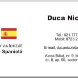 Duca Nicoleta - Traducator Autorizat Engleza-Spaniola